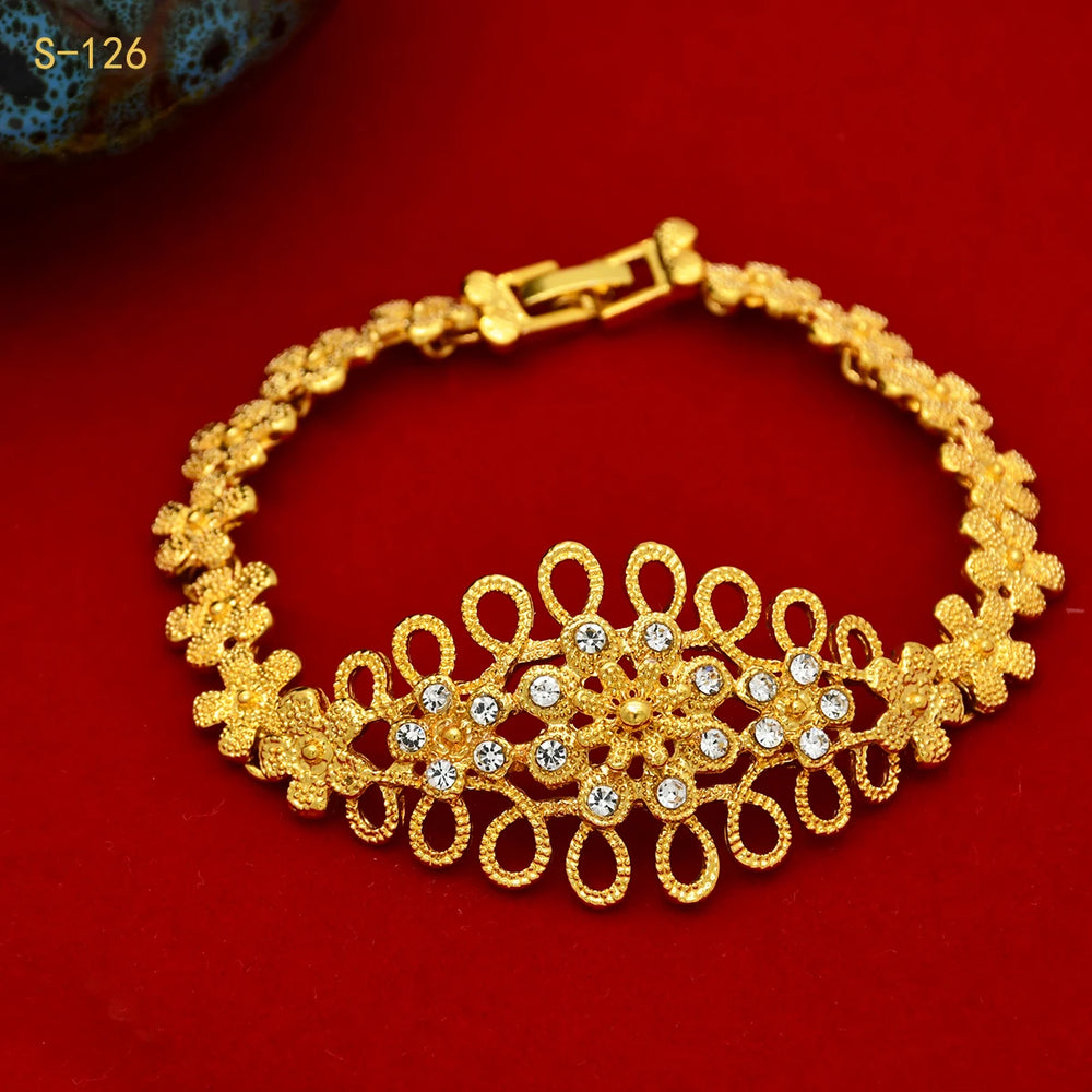 Gold-Tone Floral Jewellery Sets | Five Designs | Braviixx