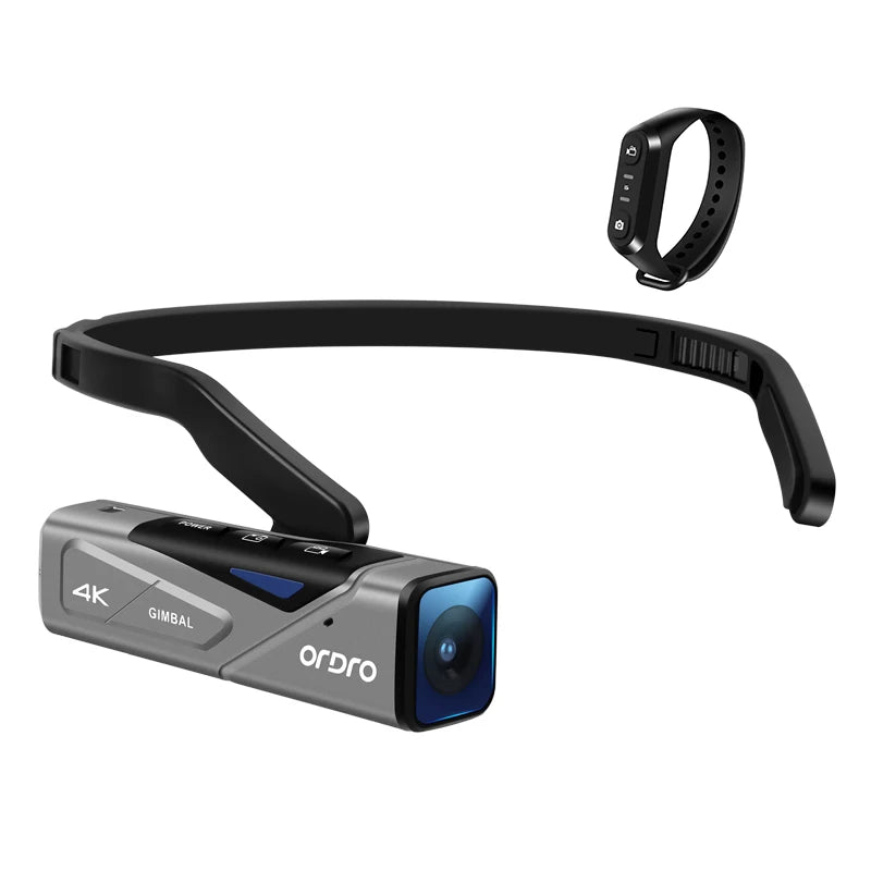 EP7 Head-Worn Camera | 4K 60fps & Gimbal Stabilization | Braviixx