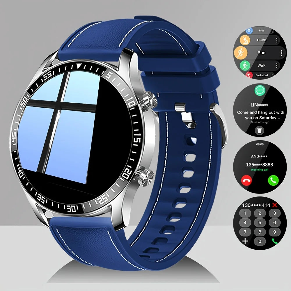 Round Smartwatch | Activity Tracking & Remote Camera Control | Braviixx