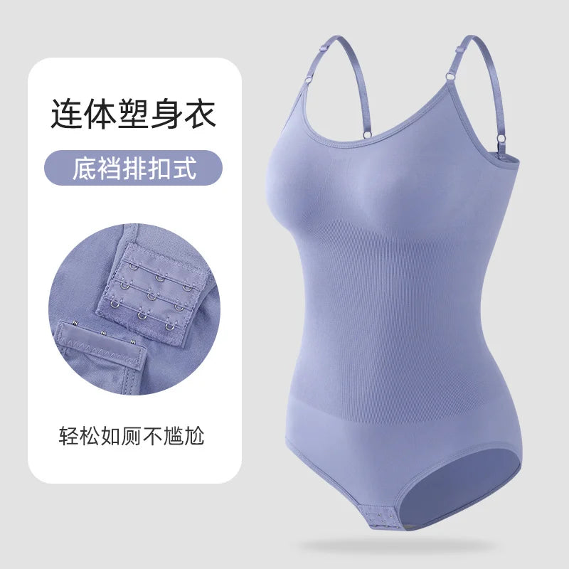Compression Shapewear for Women - Waist Trainer Tummy Control Body Shaper Seamless Slimming Underwear Postpartum Tightening