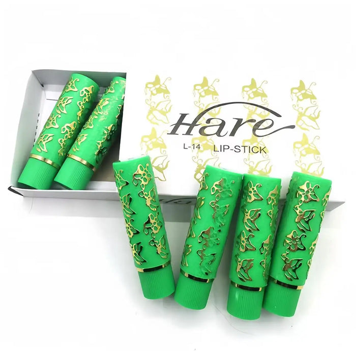 6-Piece Lipstick Set | Mixed & Green Color Options | Braviixx