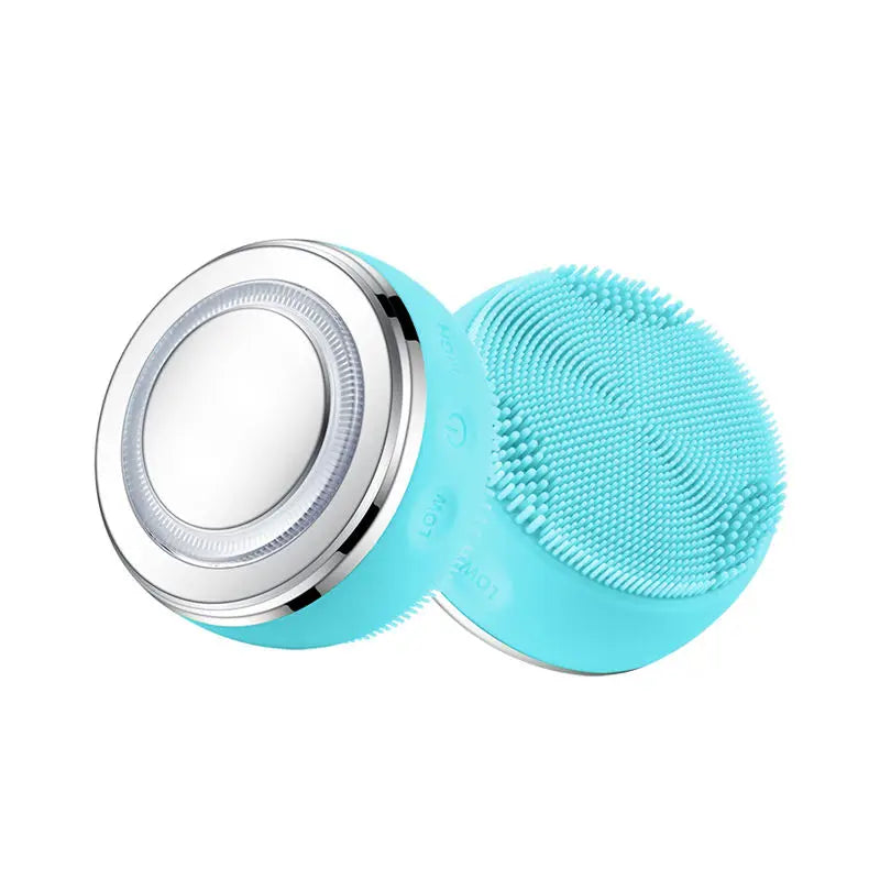 Upgraded Silicone Face Scrubber Cleaning and Exfoliating Waterproof Face Wash Brush Sonic Facial Cleansing Brush for Women