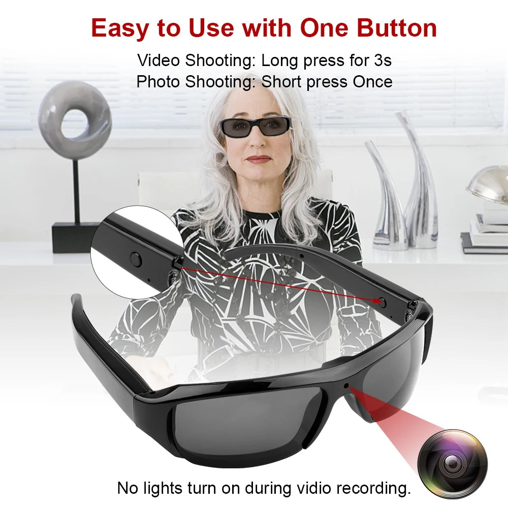 1080P HD Camera Sunglasses with Audio Recording | Braviixx