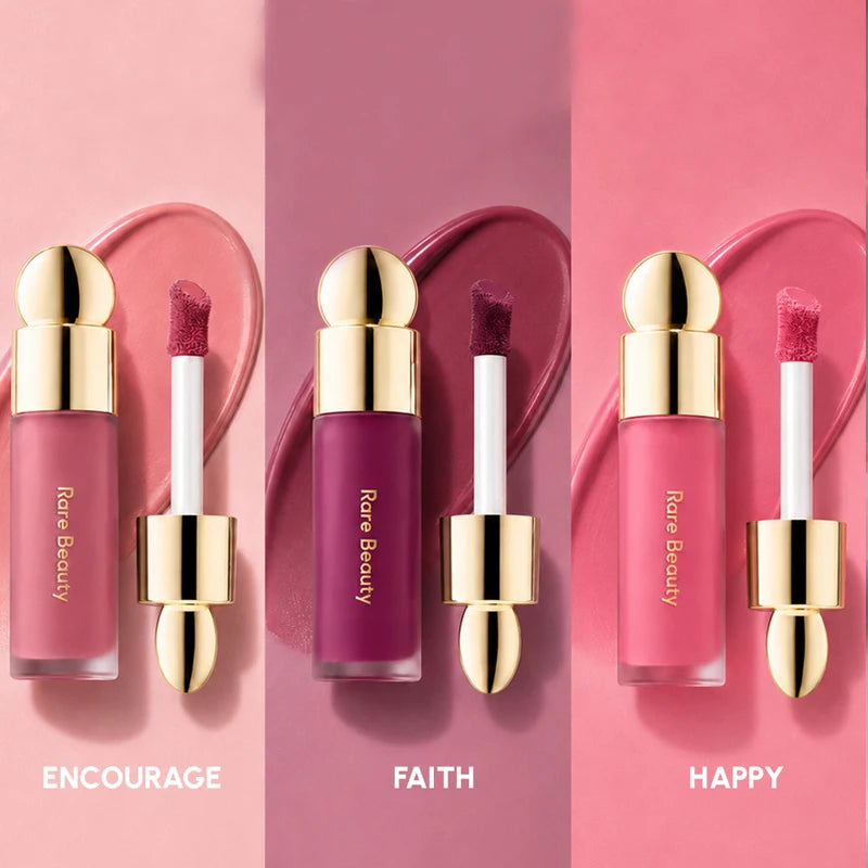 Hyaluronic Acid Butter Lipstick & Volumizing Blush | Moisturising Caramel Colour Lip & Cheek Makeup