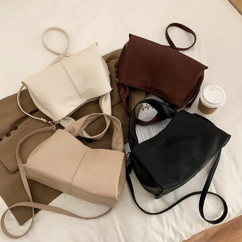 Minimalist Handbag | Soft PU Crossbody | Braviixx