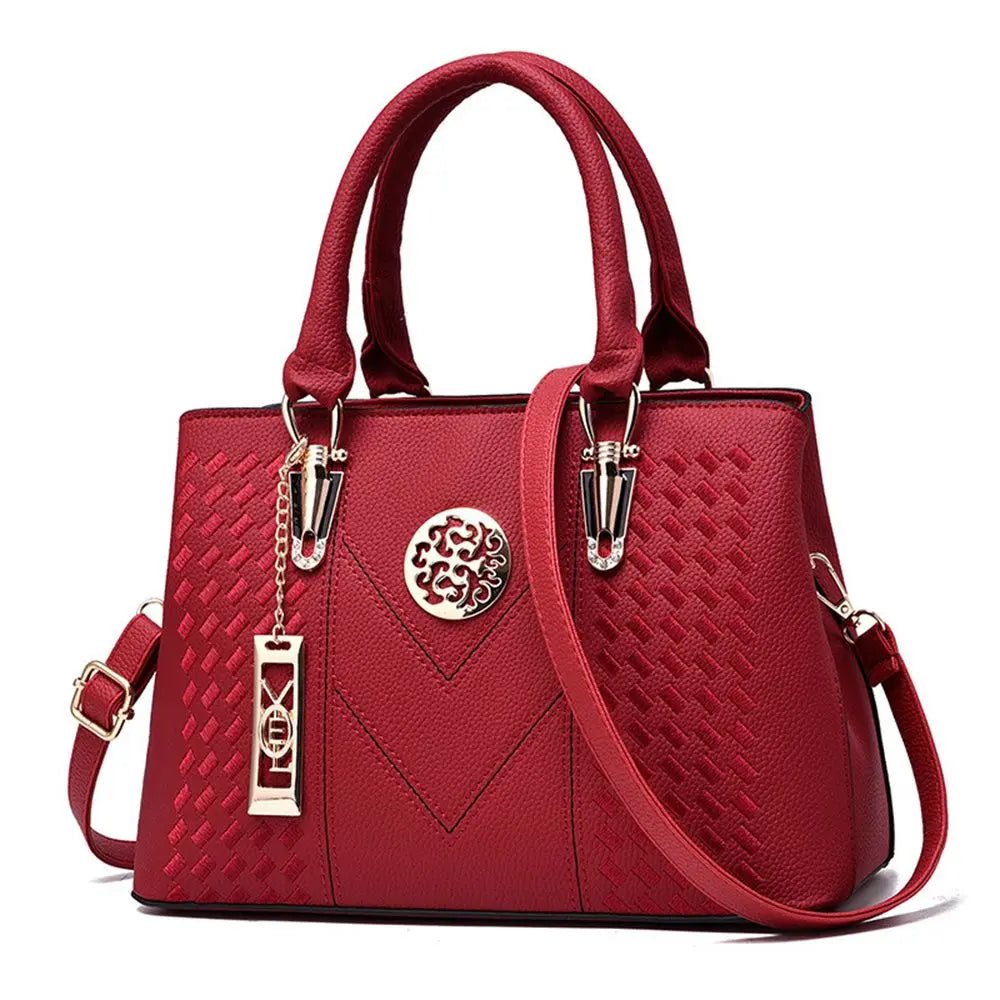Women's Bags 2024 New Fashion Embroidered Ladies Handbags Large-capacity Shoulder Bag Messenger Bag
