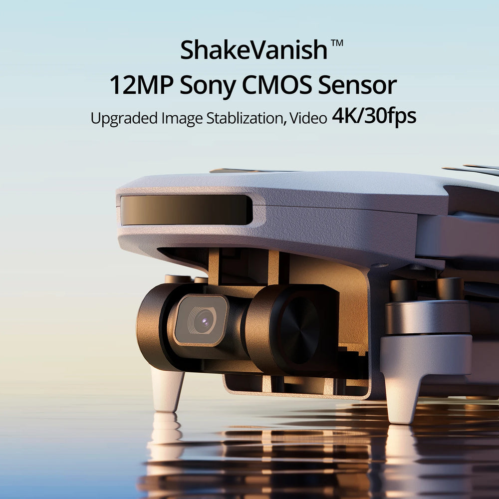 4K GPS Camera Drone with 2 Batteries | Foldable Brushless Quadcopter | Braviixx