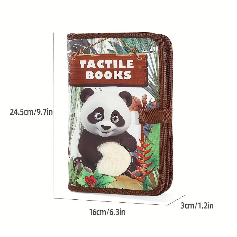 Animal Touch-and-Feel Cloth Book | Braviixx