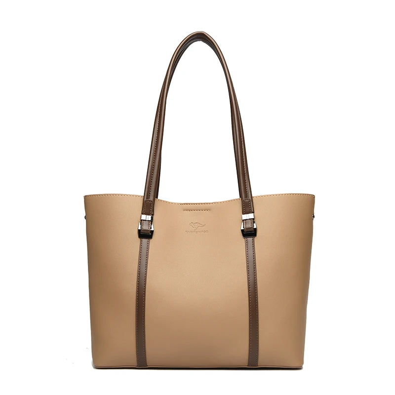 Shoulder Tote Bag | Twin Handles & Zip Closure | Braviixx