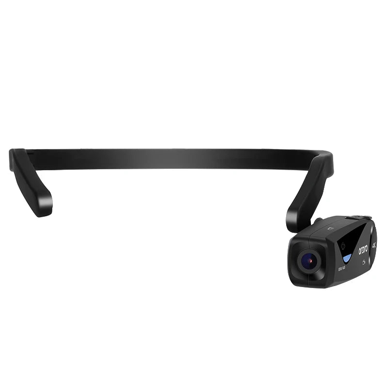 EP6 Plus Head-Worn Camera | 4K Video, Remote & Storage Bag | Braviixx