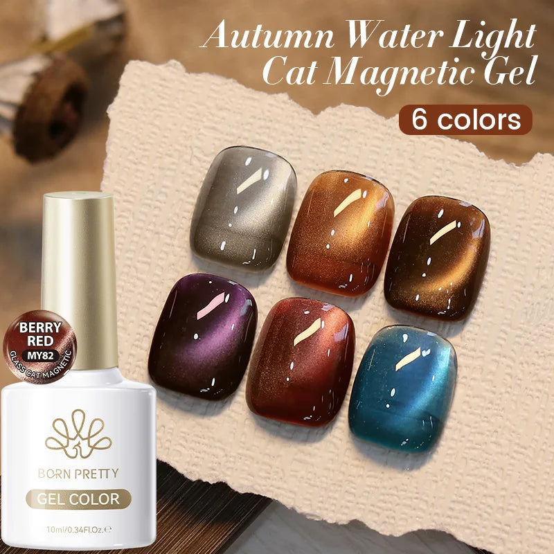 10ml Magnetic Cat-Eye Gel Nail Polish | Multi-Shade Collection | Braviixx