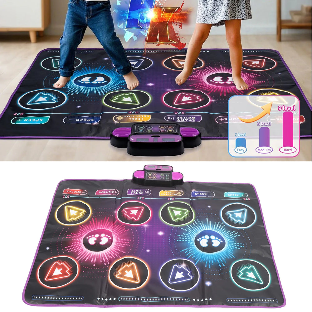 Dual-Player Electronic Dance Mat | Braviixx