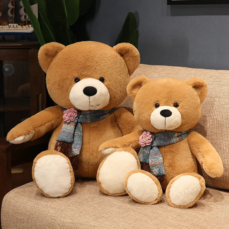 Classic Plush Teddy Bear with Bow Tie | 35–60cm | Braviixx
