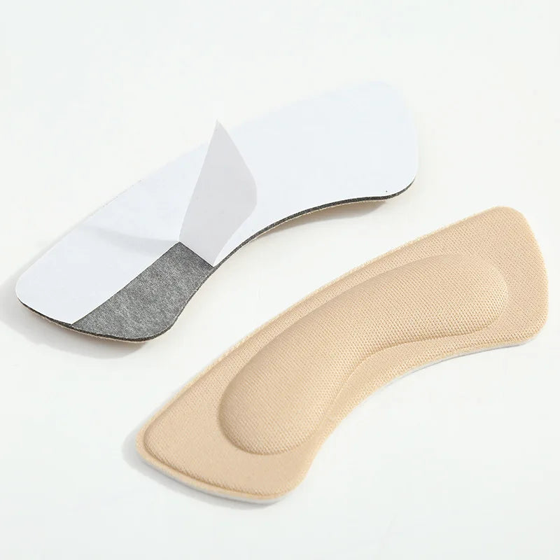 Women Heel Protector Insoles for Shoes High Heel Pad Adjust Size Adhesive Heels Pads Liner Sticker Pain Relief Foot Care Insert