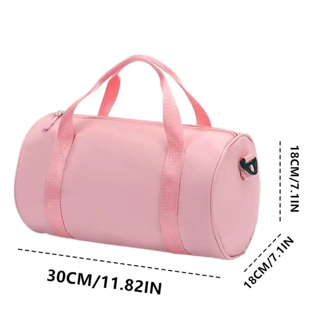 Women's Mini Gym Duffel Bag | Nylon Barrel Design | Braviixx