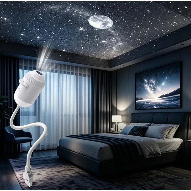 Touch-Control Galaxy & Ocean Projector Night Light | Braviixx