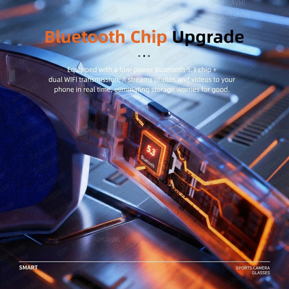 Camera Smart Glasses with Bluetooth Audio | Braviixx