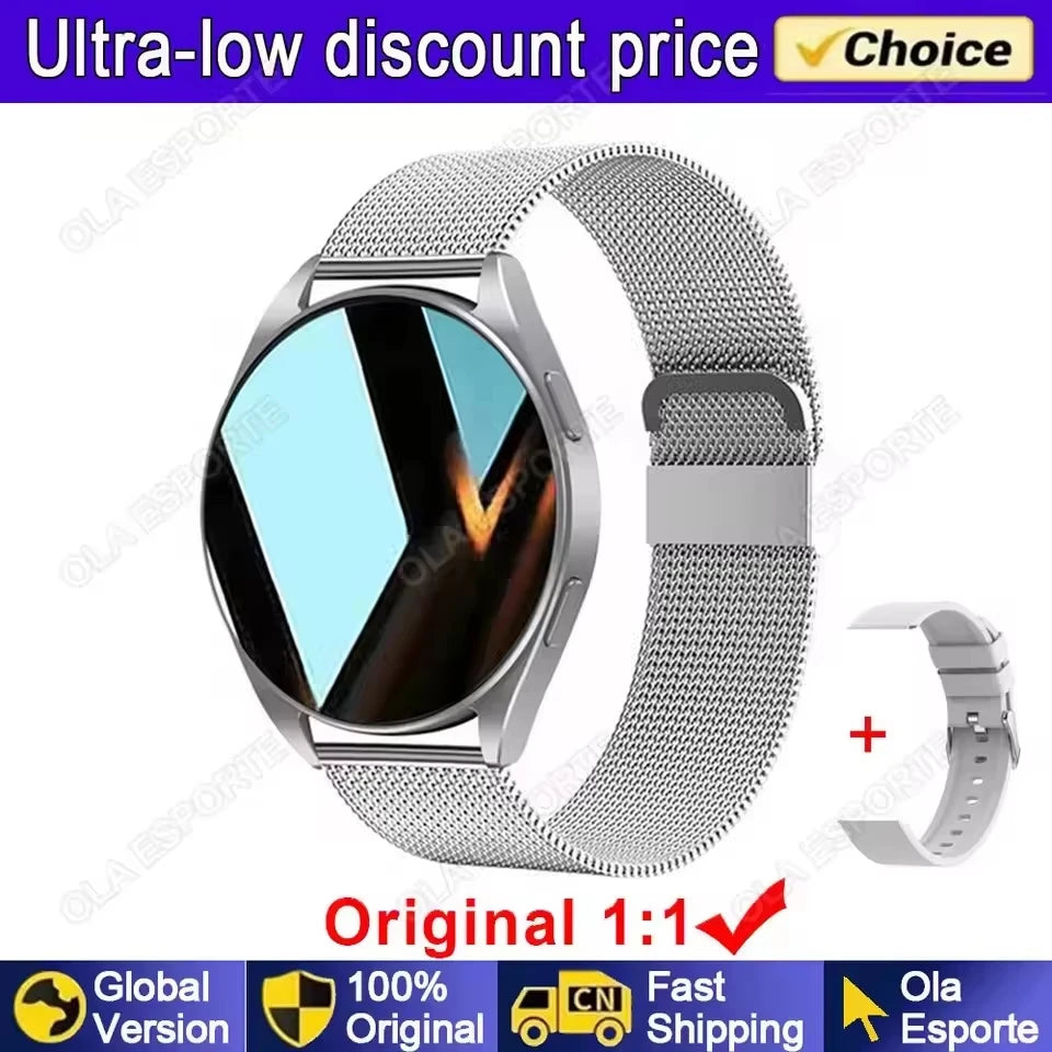 Round Smartwatch | Bluetooth Calls & Fitness Tracking | Braviixx