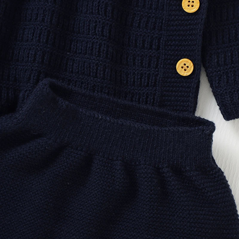 Knitted Baby Pullover Outfit | Braviixx
