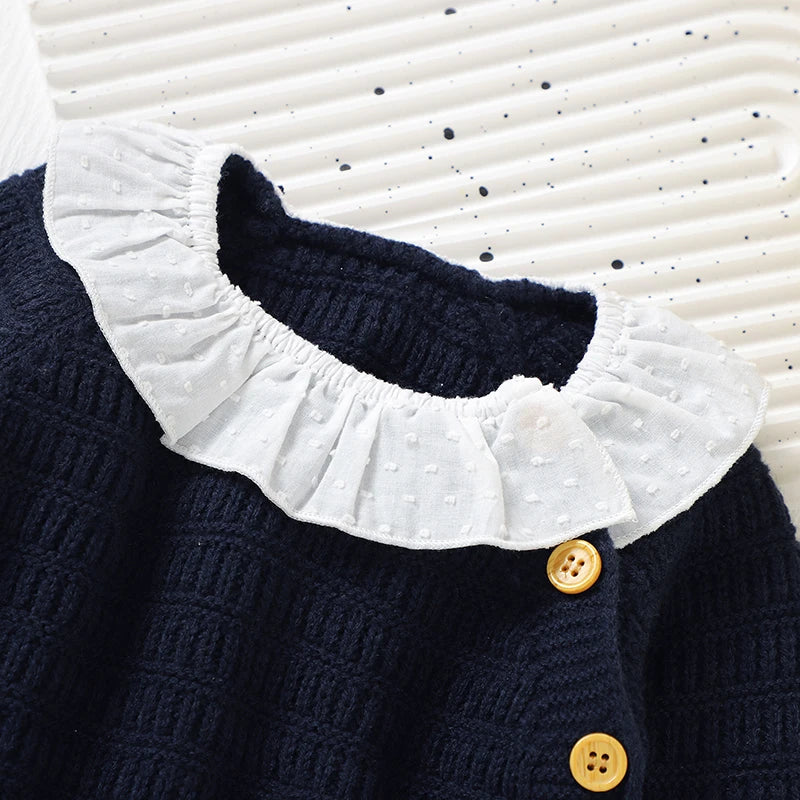 Knitted Baby Pullover Outfit | Braviixx