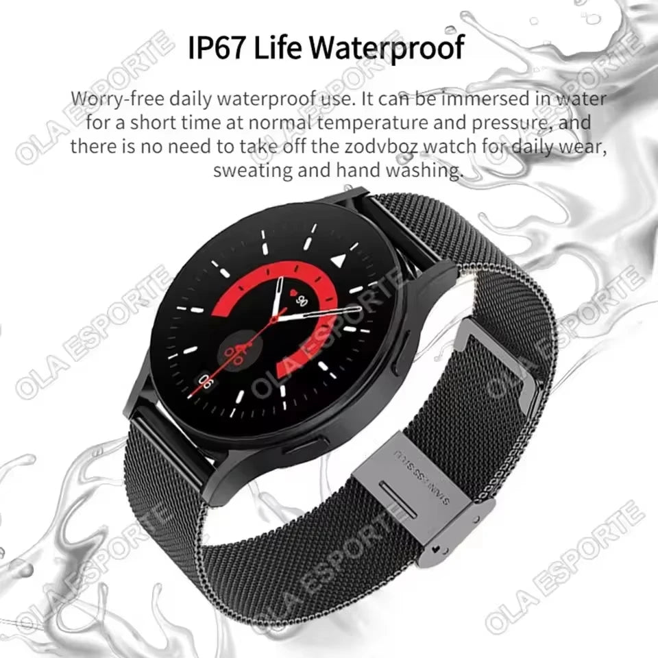 Round Smartwatch | Bluetooth Calls & Fitness Tracking | Braviixx