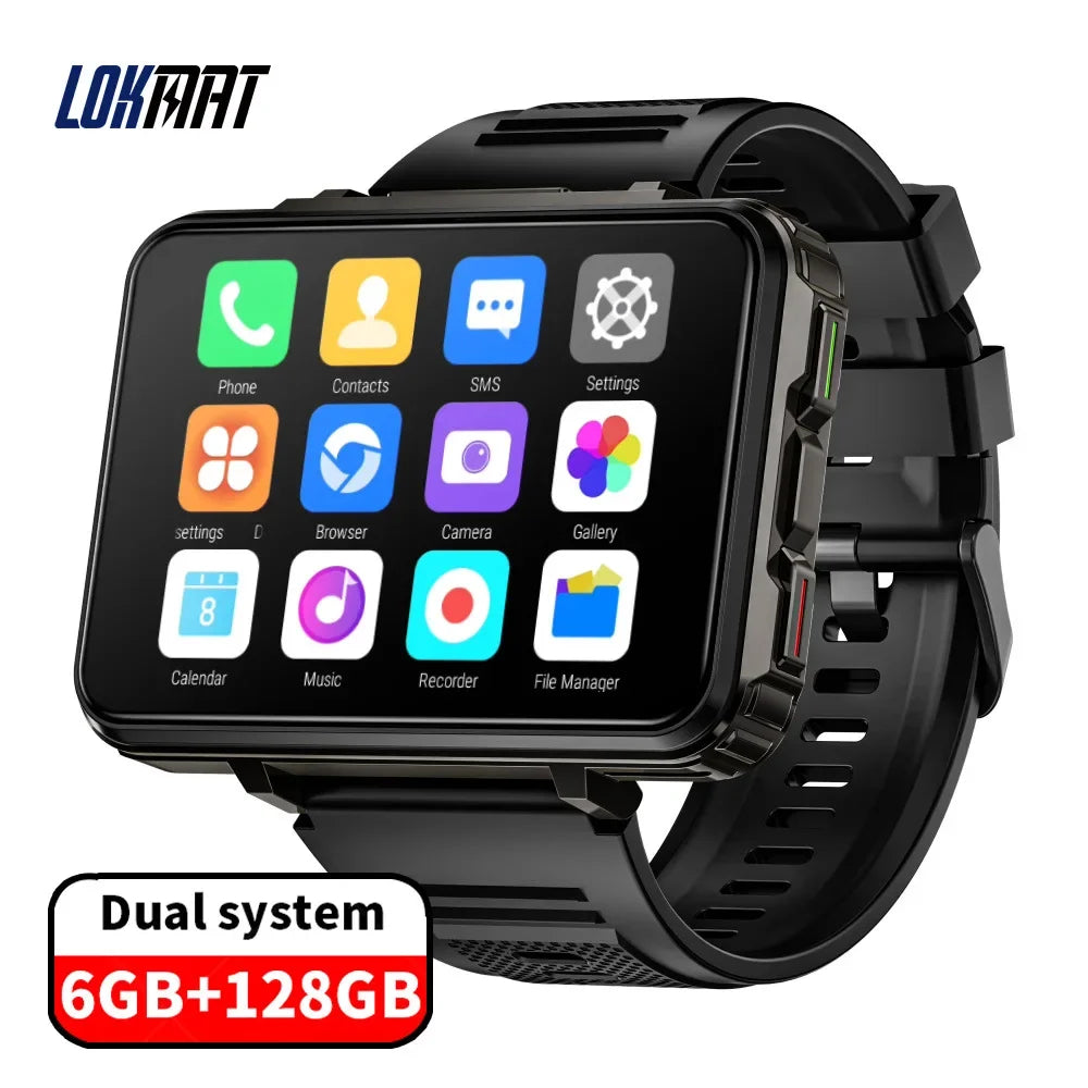 4G Android Smart Watch Phone | 2.4 Inch HD Big Screen with Dual Camera | Braviixx