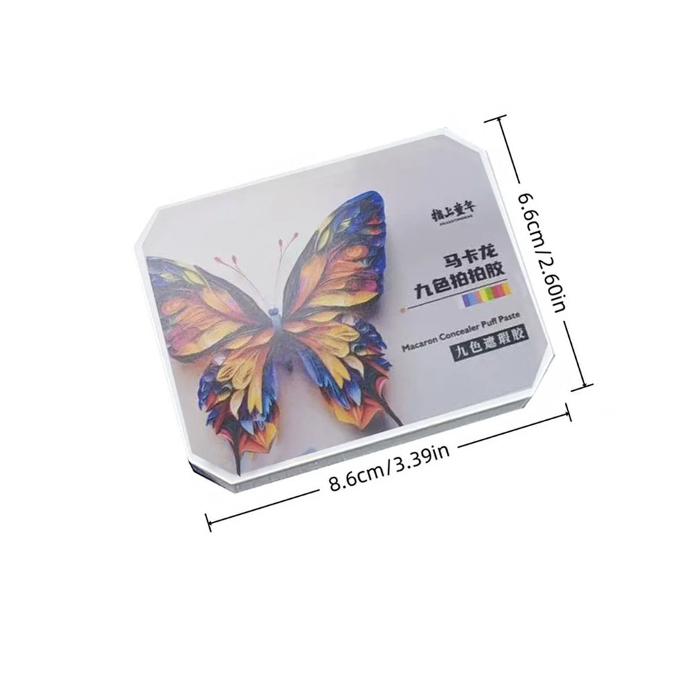 9-Grid Solid Nail Art Gel Palette | Braviixx