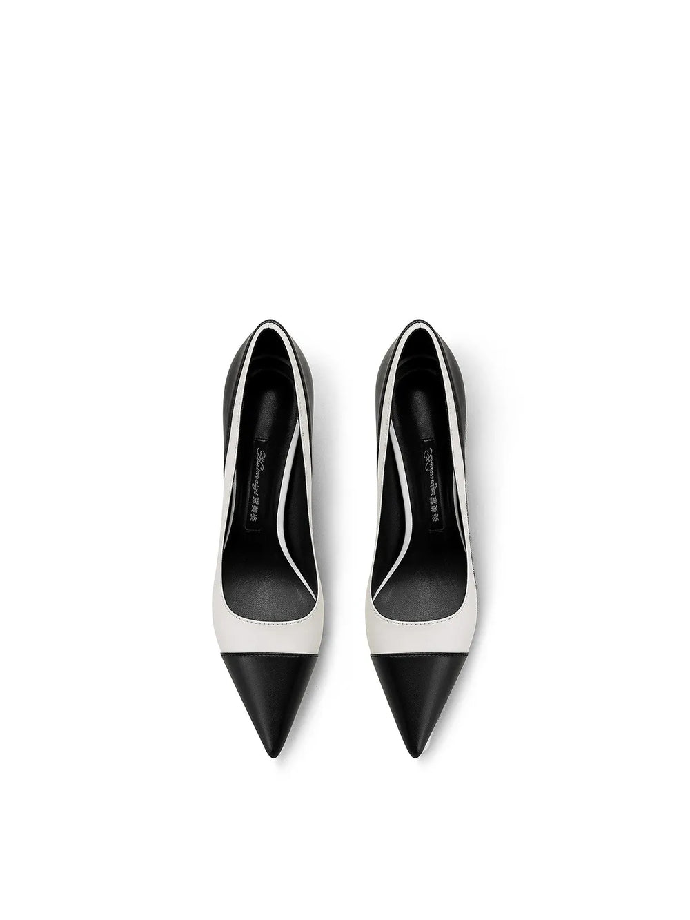 Women's Two-Tone Pointed-Toe Pumps | Stiletto Heel | Braviixx
