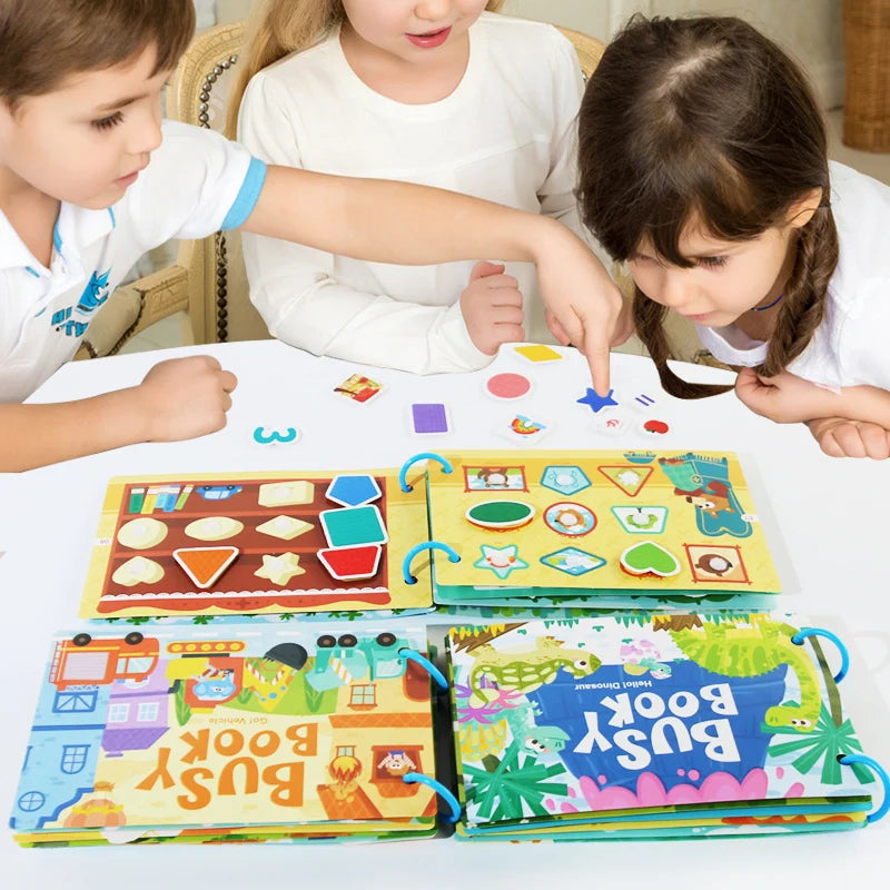 Kids' Reusable Sticker Quiet Book | Braviixx