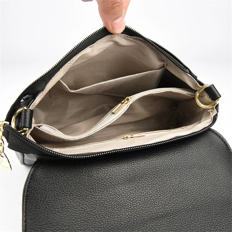 Luxury Designer Ladies Handbags High Quality Leather Shoulder Bags for Women 2026 Female Crossbody Bag Purses and Handbags Sac