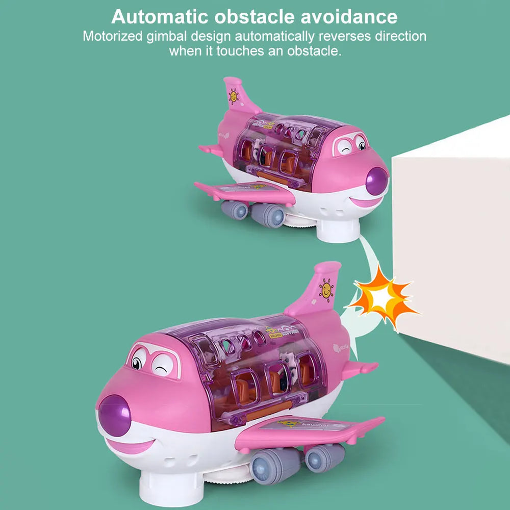 Electric Airplane Toy with Lights & Music | Braviixx
