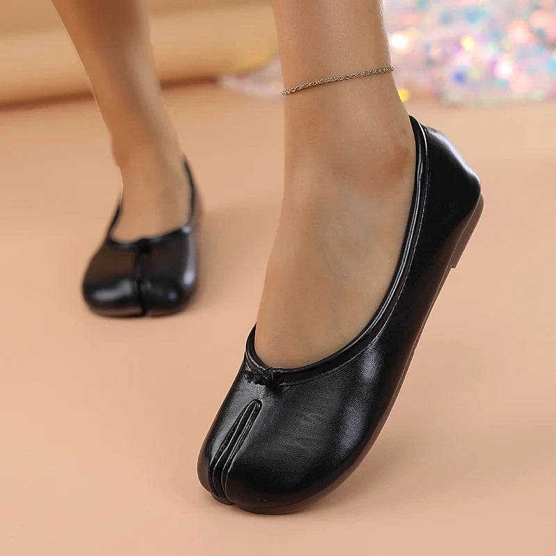 2026 All-Season New Women's Gentle Flat Sole Flats - Bowknot Comfortable Mom Shoes, Multiple Options Available Casual Shoes