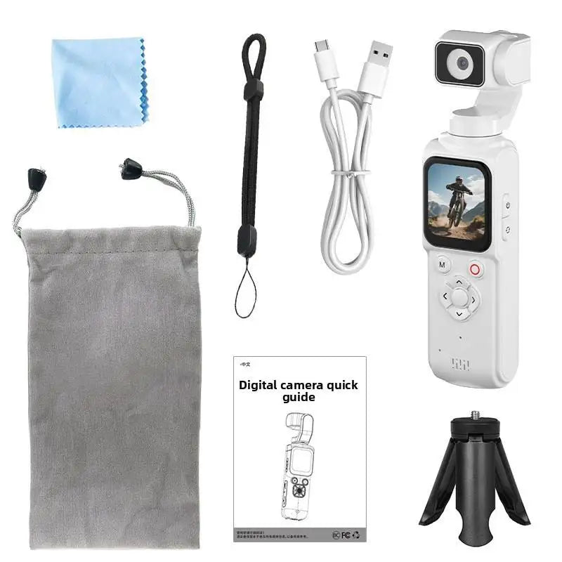 4K Pocket Gimbal Camera | Wi-Fi & Face Tracking | Braviixx