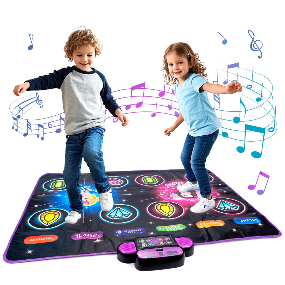 Electronic Dance Mat | Dual-Player Music Game | Braviixx