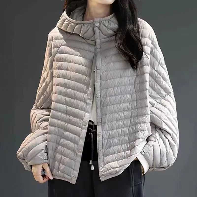 Women's Quilted Padded Jacket | Relaxed Fit & Pockets | Braviixx