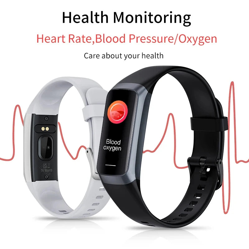 Waterproof Smart Watch with Heart Rate & Body Temperature Monitor | Braviixx