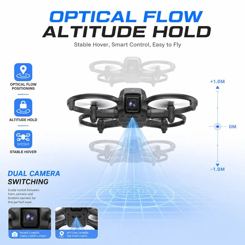 4K Camera Drone with FPV Goggles or Screen Remote | Brushless Quadcopter | Braviixx