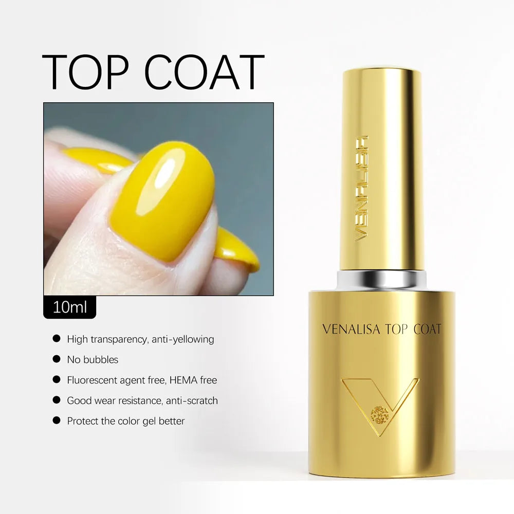 10ml UV/LED Gel Nail Polish | 98 Shade & Finish Options | Braviixx
