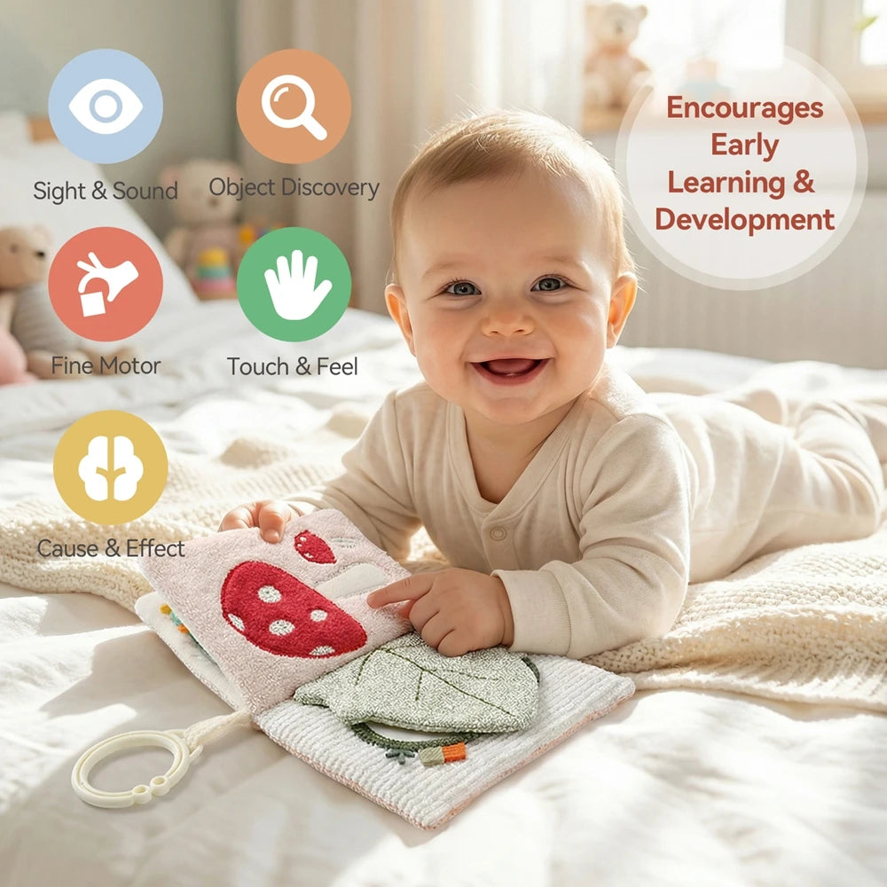 Baby Crinkle Cloth Activity Book | Braviixx