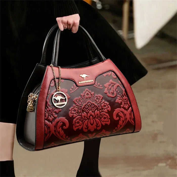 Top-Handle Bags | Patterned Shoulder Styles | Braviixx