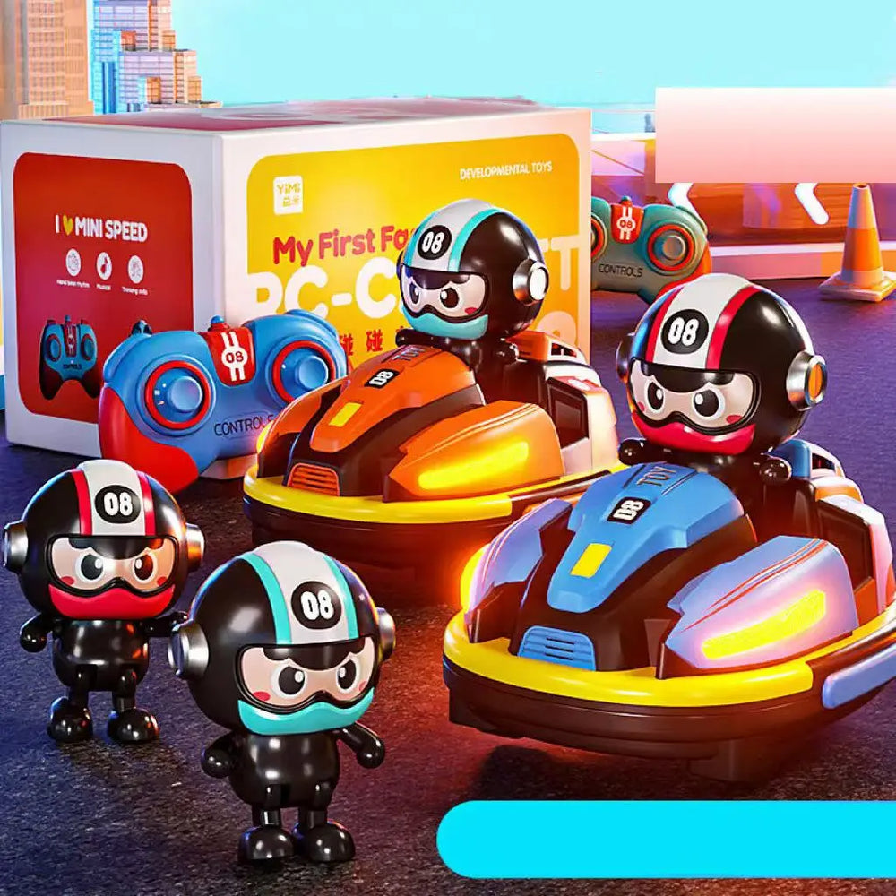 2-Player Remote Control Bumper Car Set | Braviixx