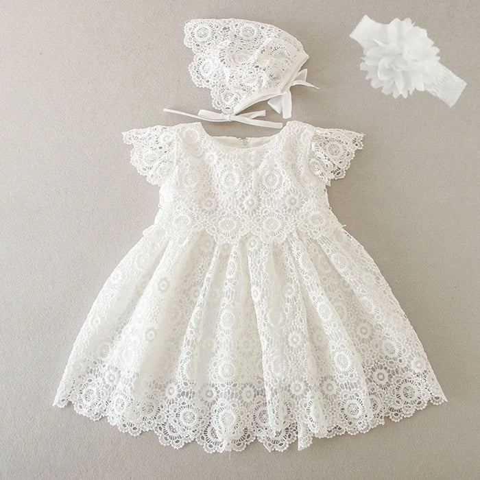 Baby Girls' Bee Print Tulle Dress | Puff-Sleeve Cartoon Dress | 1–18M | Braviixx