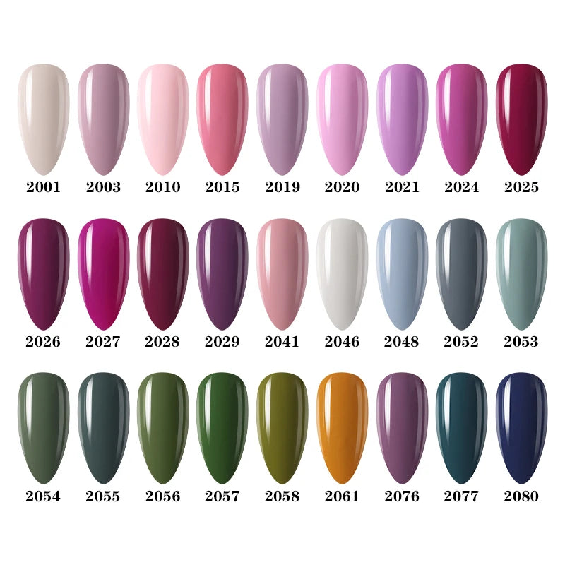 15ml UV/LED Gel Nail Polish | Multi-Shade Collection | Braviixx