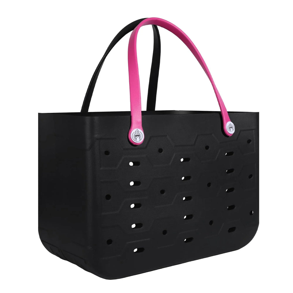 EVA Beach Tote Bag | Perforated Design & Twin Handles | Braviixx