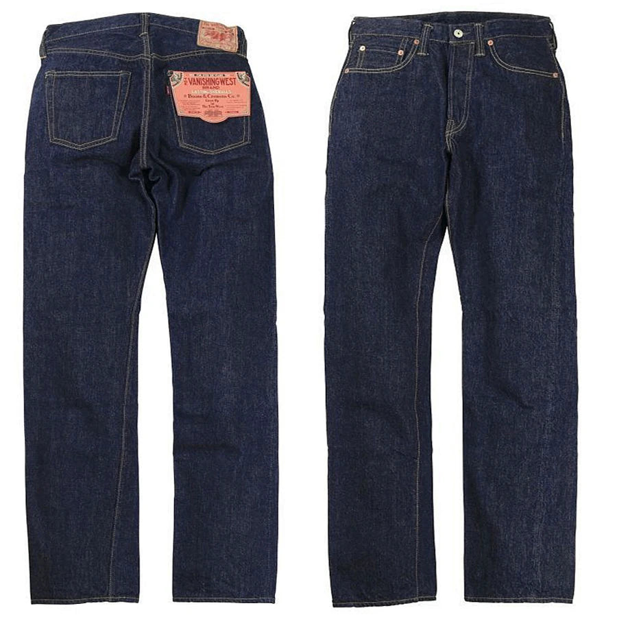 FREEWHEELERS 601XX 1951, five bags of 14oz indigo vintage jeans