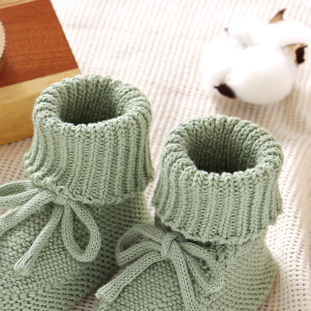 Soft Slip-On Baby Booties | Braviixx