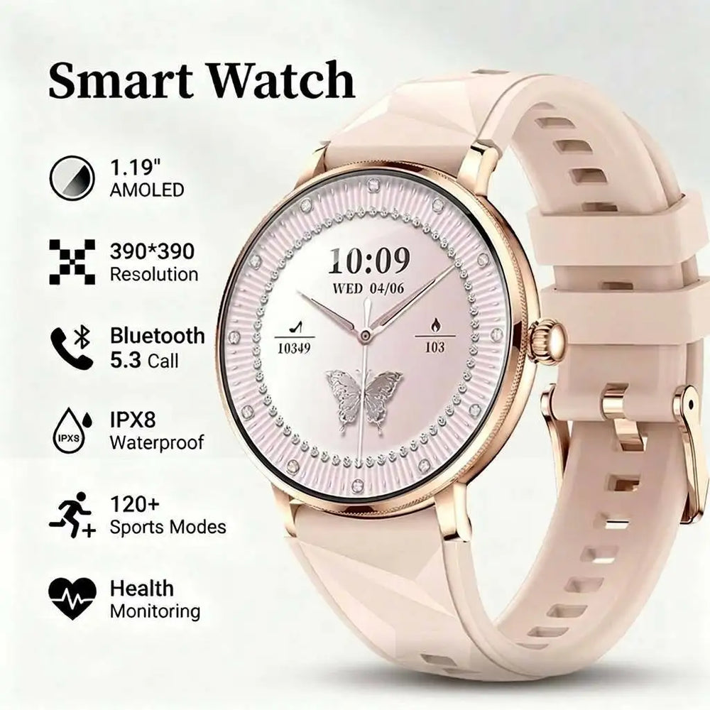 Women's 1.19-inch AMOLED Smart Watch | Braviixx