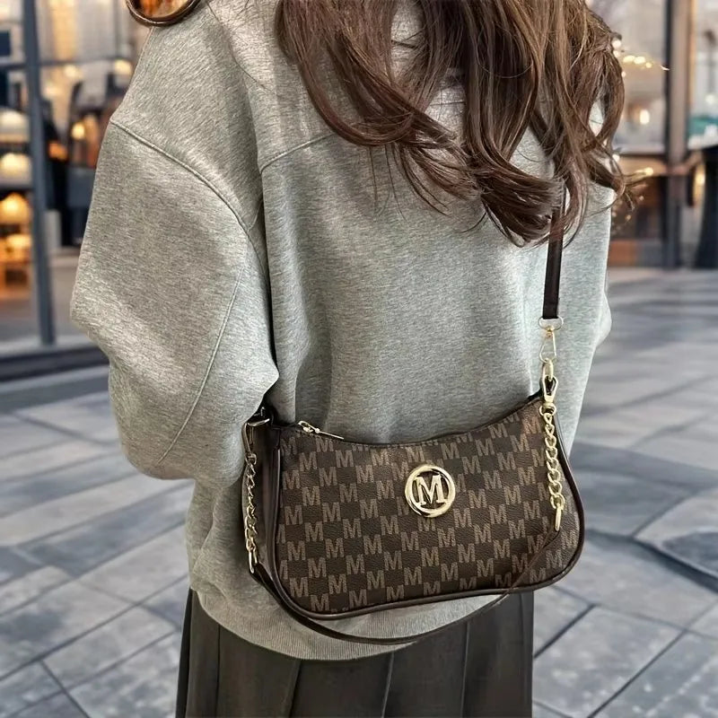 2026 Vintage Style Handbag Crossbody Bag, Adjustable Strap Women Messenger Shoulder Bag, Sophisticated Accessory Tote Bag Purse