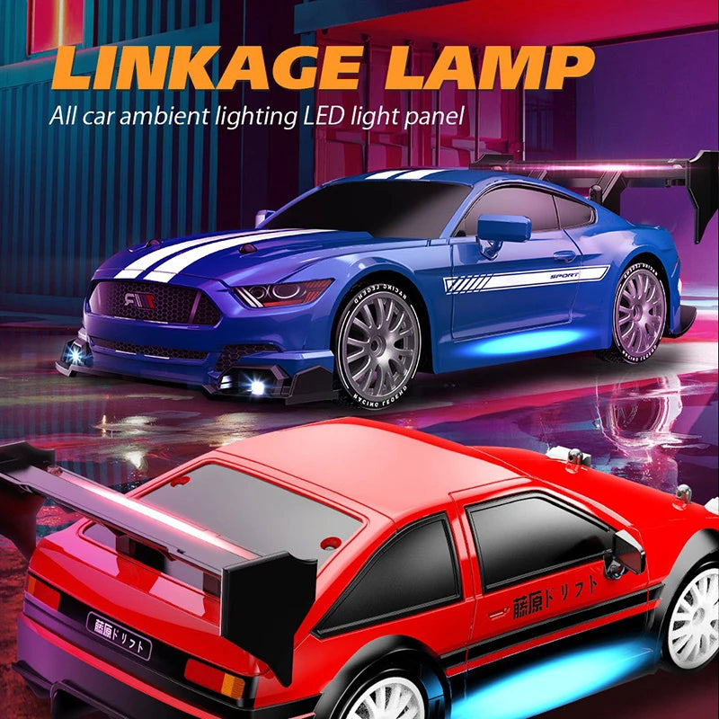 1:24 4WD RC Drift Car with LED Lights | Braviixx