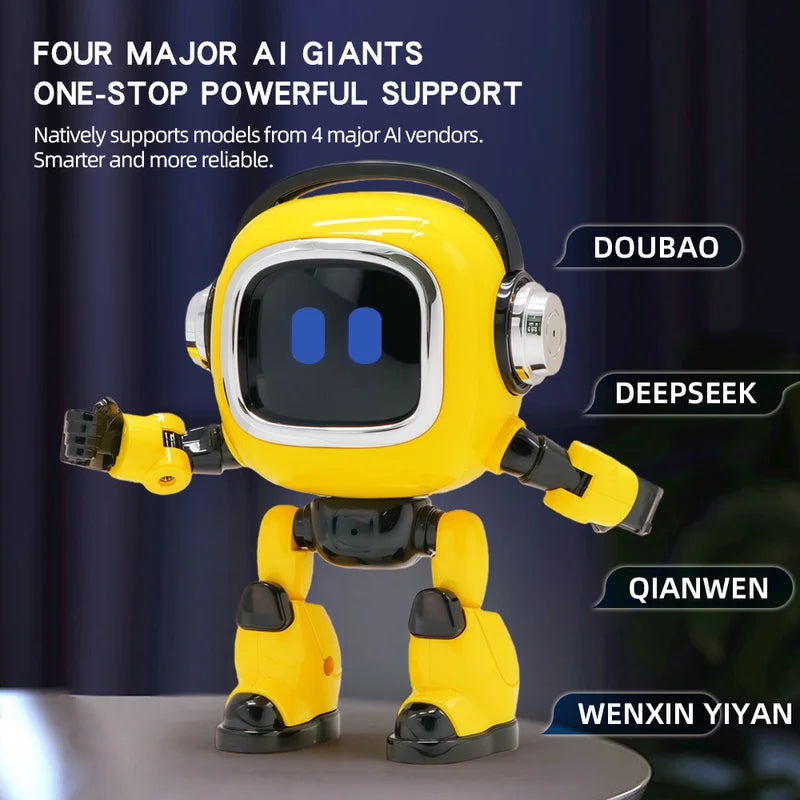 AI Interactive Voice Controlled Companion Robot | Storytelling, Q&A and Learning Smart Robot | Braviixx